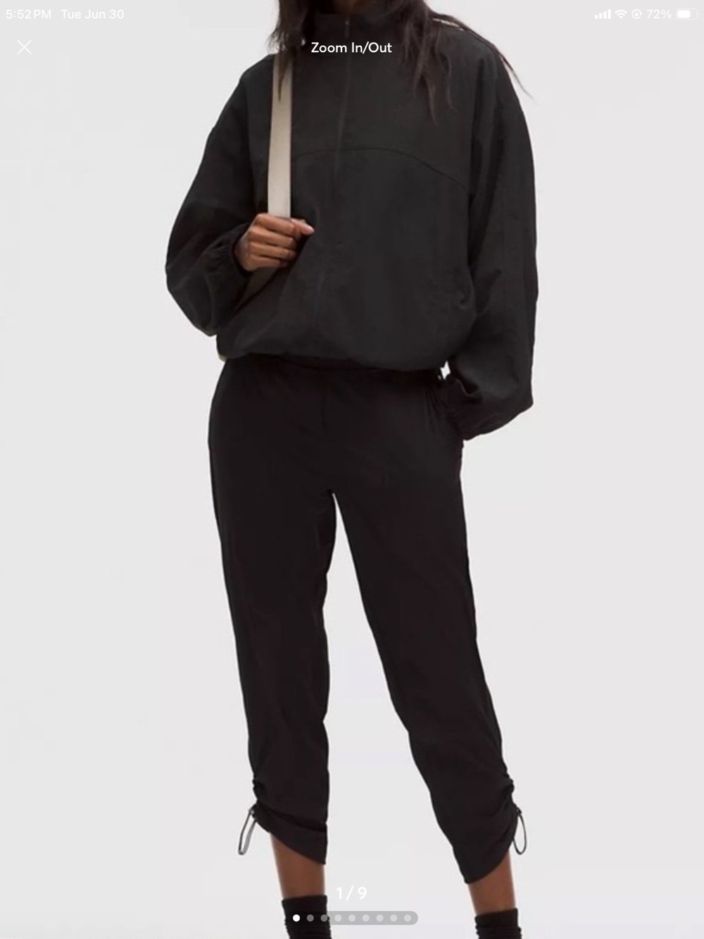 Lululemon studio dance Women's Black Jogger Pants